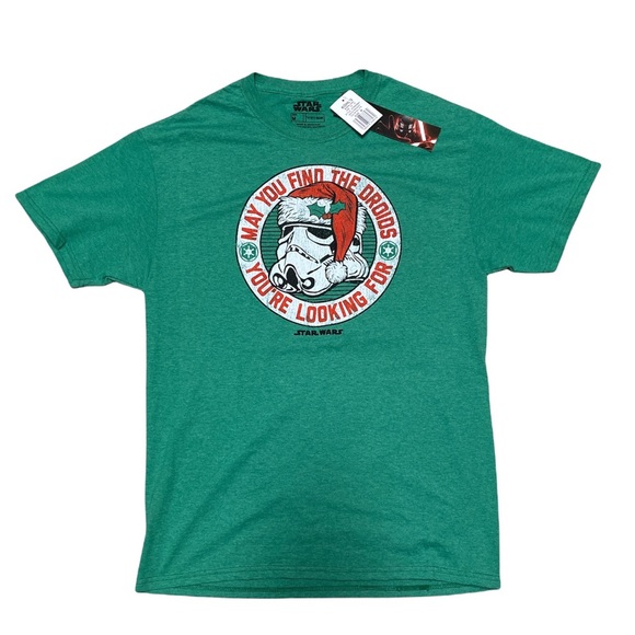 Star Wars Stormtrooper Christmas T Shirt Adult M Unisex Holiday Short Sleeve Top - Picture 1 of 12